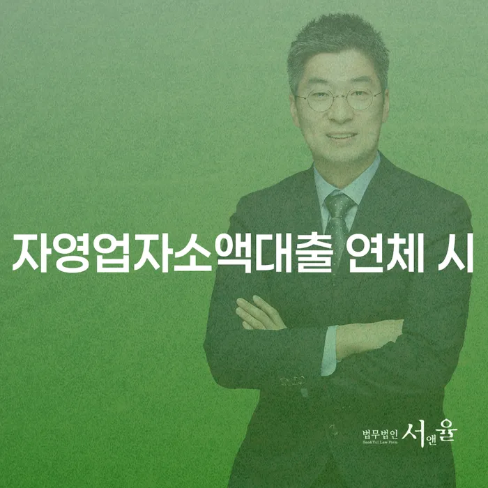 자영업자소액대출 연체 시 카드빚 연체 추천하는 변호사